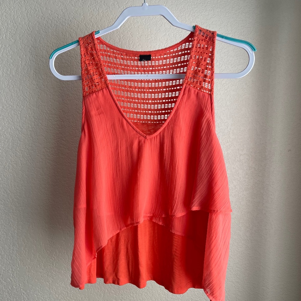 Orange Womens Tank